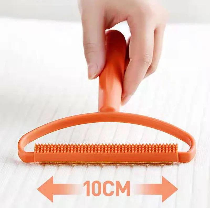 Pet Hair & Lint Removal Brush: Dual-Action, Gentle on Fabrics