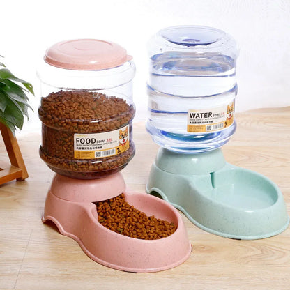 Pet Automatic Feeder & Water Dispenser - Convenient Meal and Hydration Station