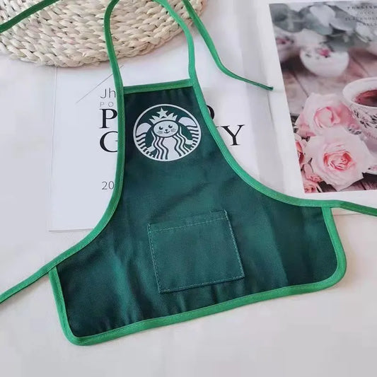 Pet Barista Apron: Trendy Cafe-Style Attire for Cats