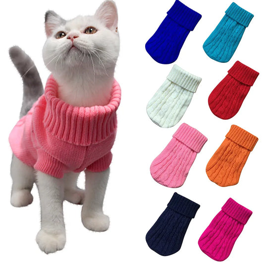 Cozy Knit Pet Sweater: Warm & Stylish