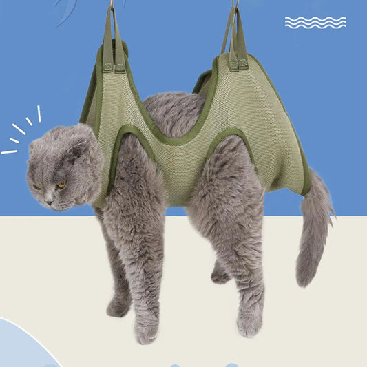 Pet Care Hammock: Easy-Use Grooming Assistant